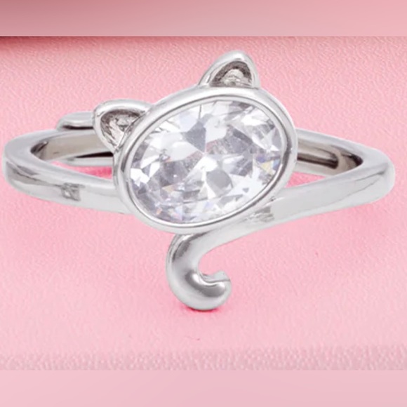 🌟2/$25 🎁 NWT 🐈‍⬛Cat ring from charmed aroma - Picture 2 of 12